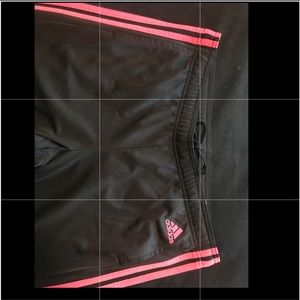 Adidas pants pink black XL